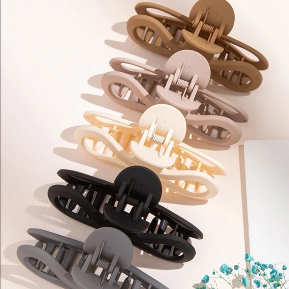 Hair Claw set of 5 - Picture 1 of 2